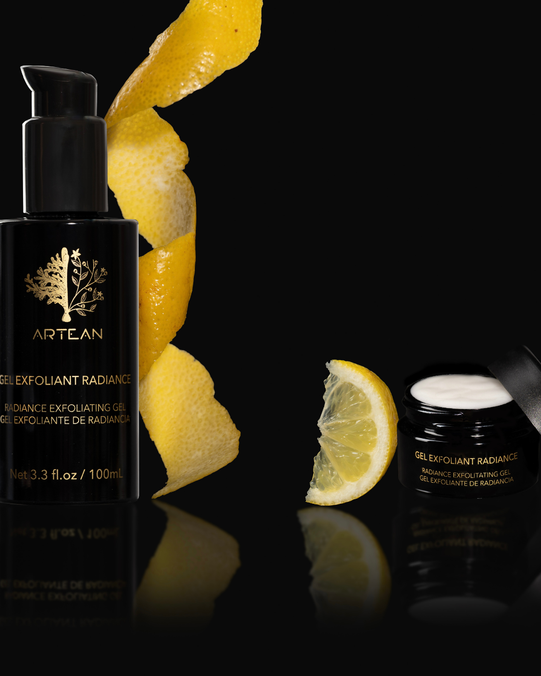artean skincare gel exfoliant