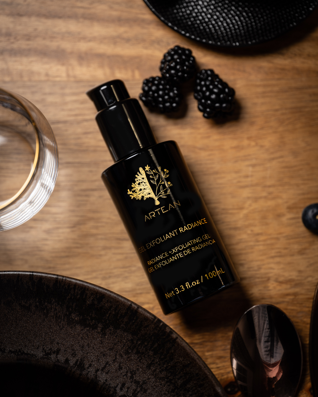 artean skincare gel exfoliant