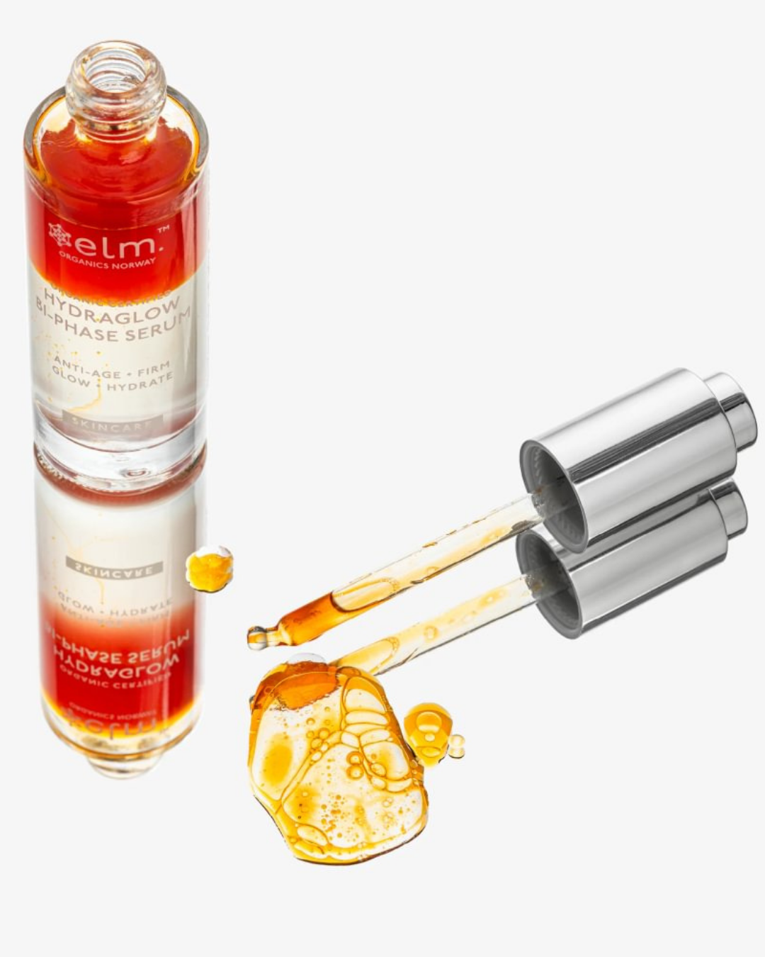 elm organics sérum biphasé 