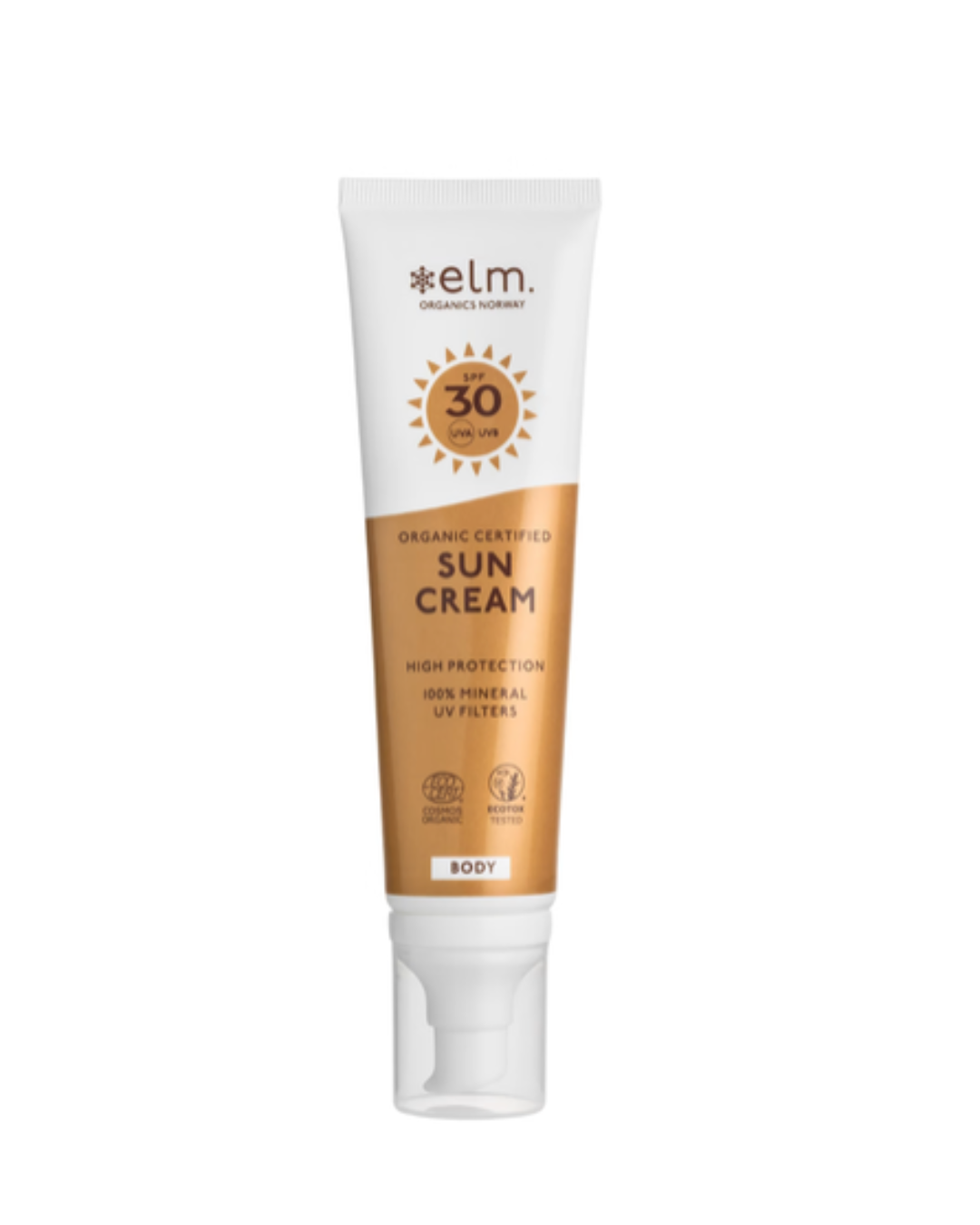 elm organics creme solaire spf 30